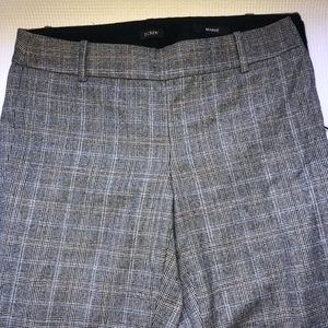 J. Crew Minnie cropped glen plaid pants size 0